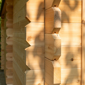 Dundalk LeisureCraft CT Georgian 2-6 Person Cabin Sauna with Changeroom CTC88CE
