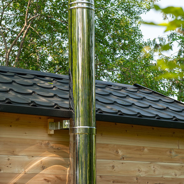 Dundalk LeisureCraft CT Georgian 2-6 Person Cabin Sauna with Changeroom CTC88CE